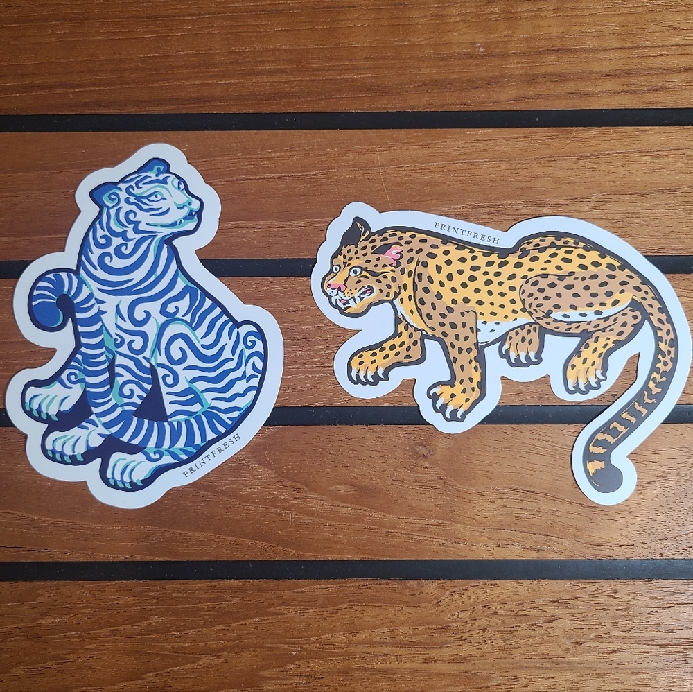 Printfesh Tiger Stickers